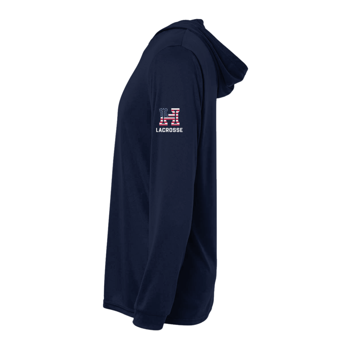 Adult Hoya Lacrosse Bahama Sun Hoodie