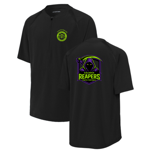 Adult Caloosa Reapers Sport-Tek 1/2 Zip Short Sleeve Jacket