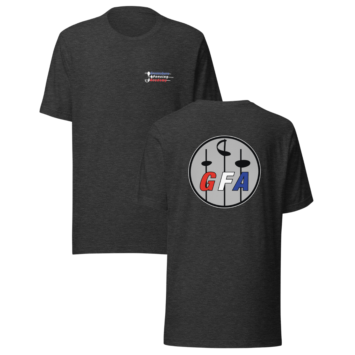 Adult Greensboro Fencing Academy Bella + Canvas Cotton Jersey T-Shirt