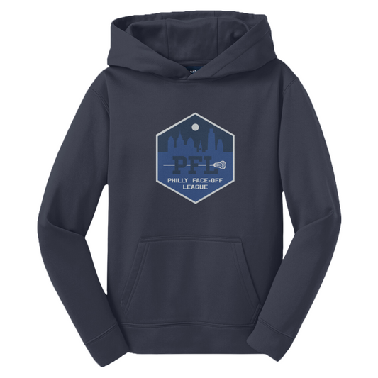 Youth PFL Sport-Tek Performance Fleece Hoodie