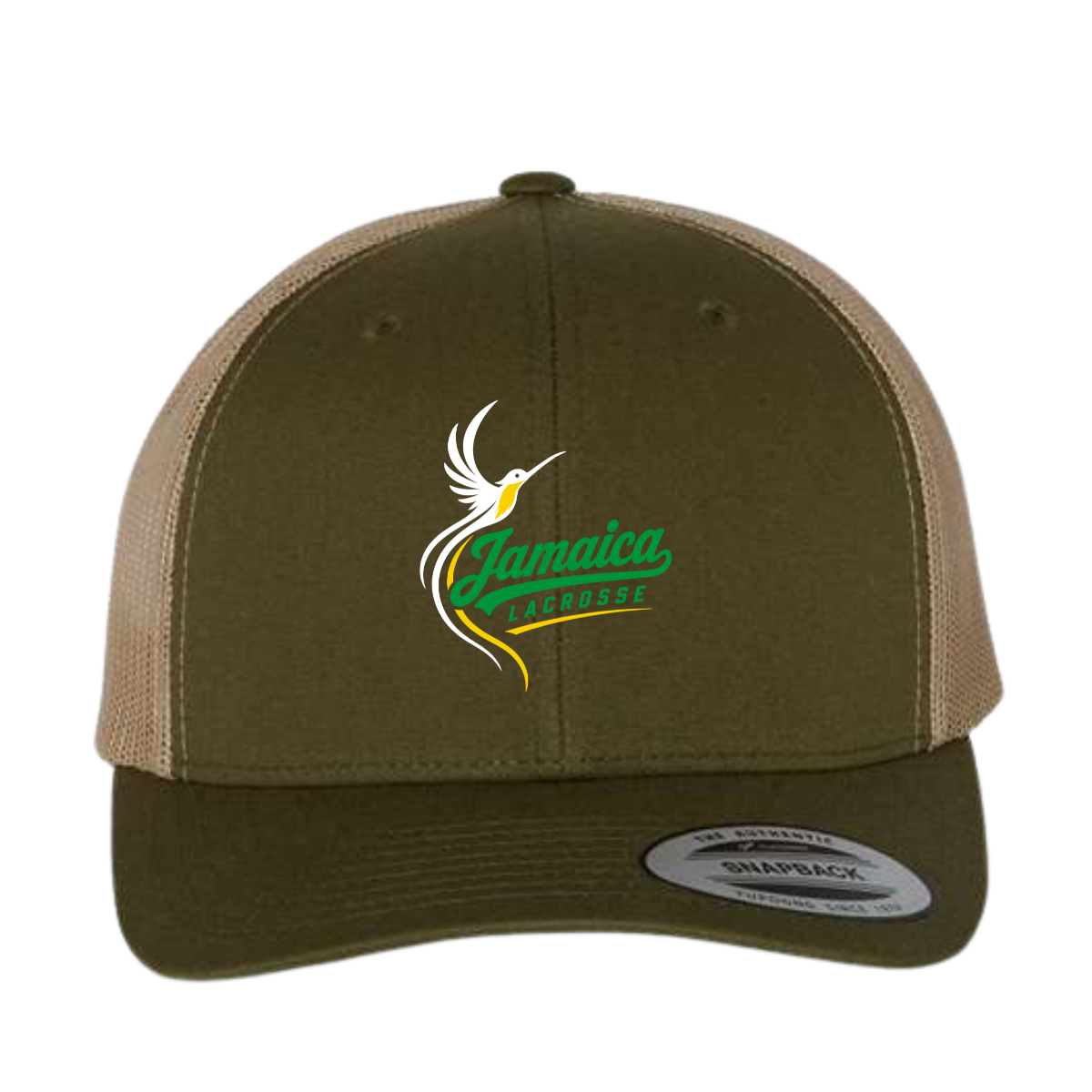 Jamaica Lacrosse Yupoong Retro Trucker Hat
