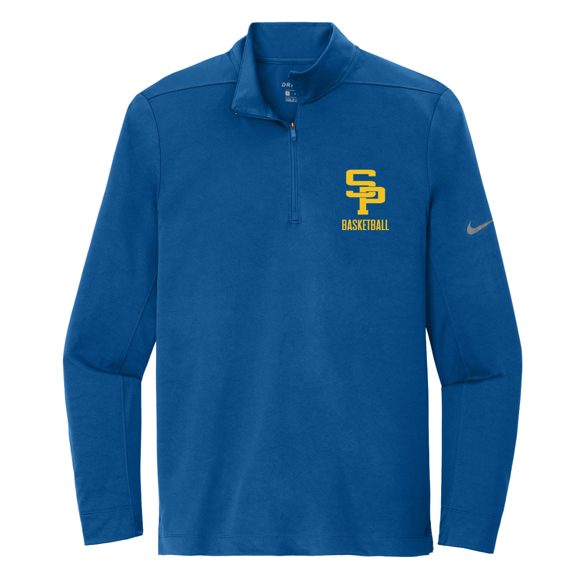 Adult St. Paul's Basketball Nike Dry 1/2 Zip Cover Up