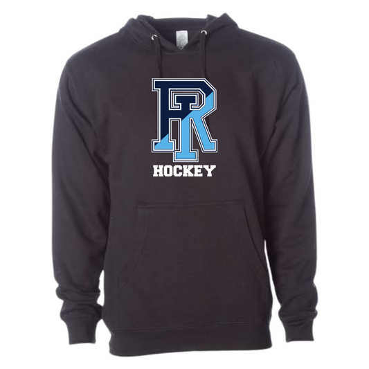 Adult URI Men’s Hockey Midweight Pullover Hoodie
