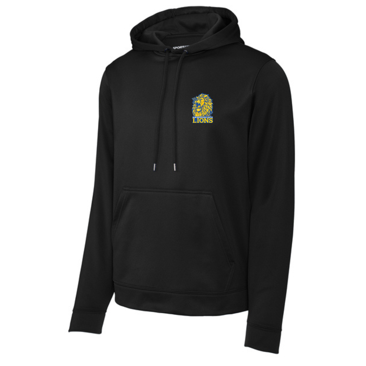Adult Lions Sport-Tek Sport-Wick Fleece Hoodie