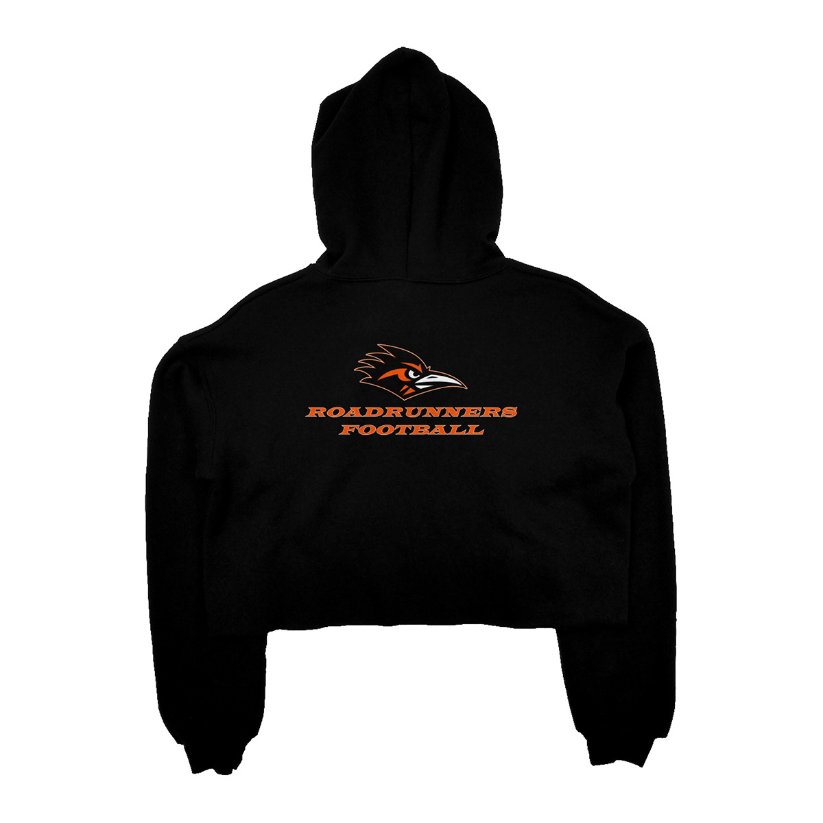 Women's Ellington Roadrunners Bella + Canvas Crop Hoodie