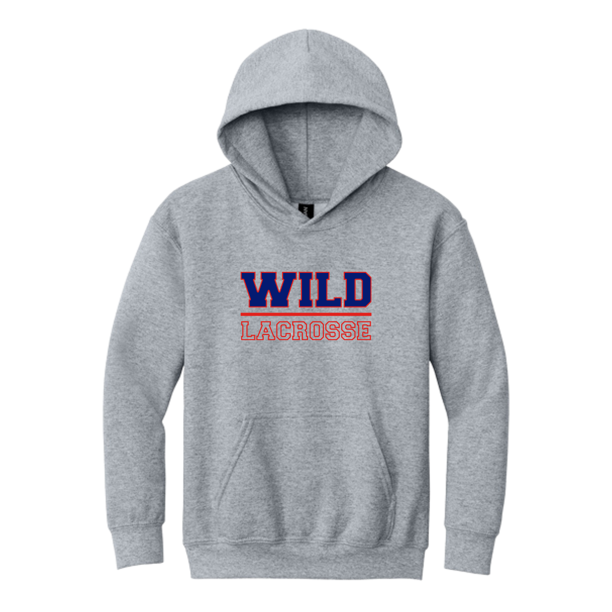Youth Missoula Wild Lacrosse Gildan Hoodie