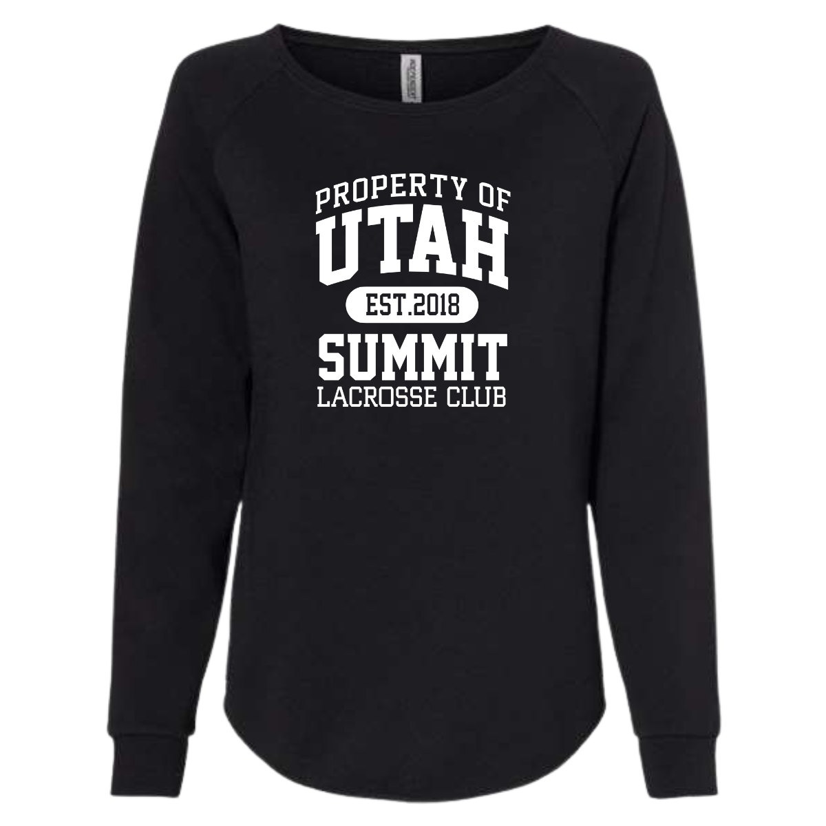 Women's Utah Summit LC Wash Crewneck SweatShirt