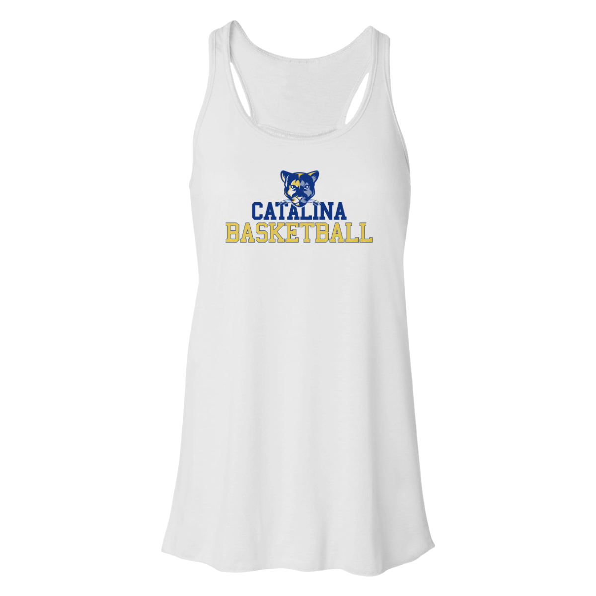 Women's Catalina Basketball Flowy Racerback Tank