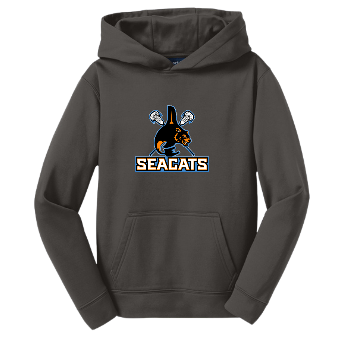Youth Everett Lacrosse Sport-Tek Performance Hoodie