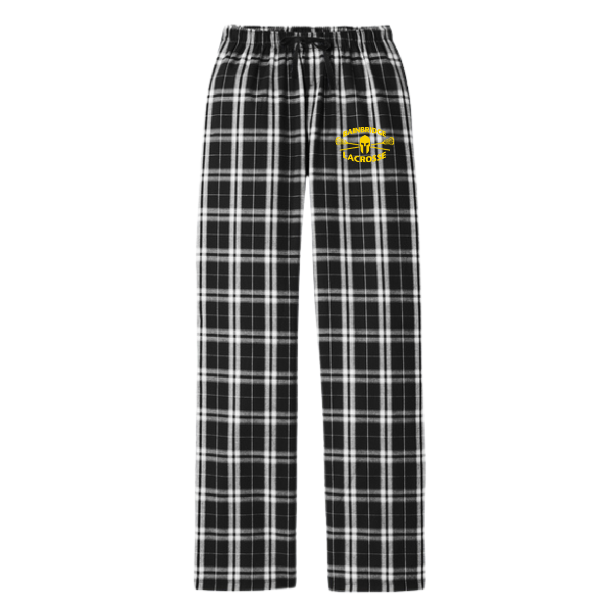 Women's Bainbridge Boys Lacrosse District Flannel Plaid Pant