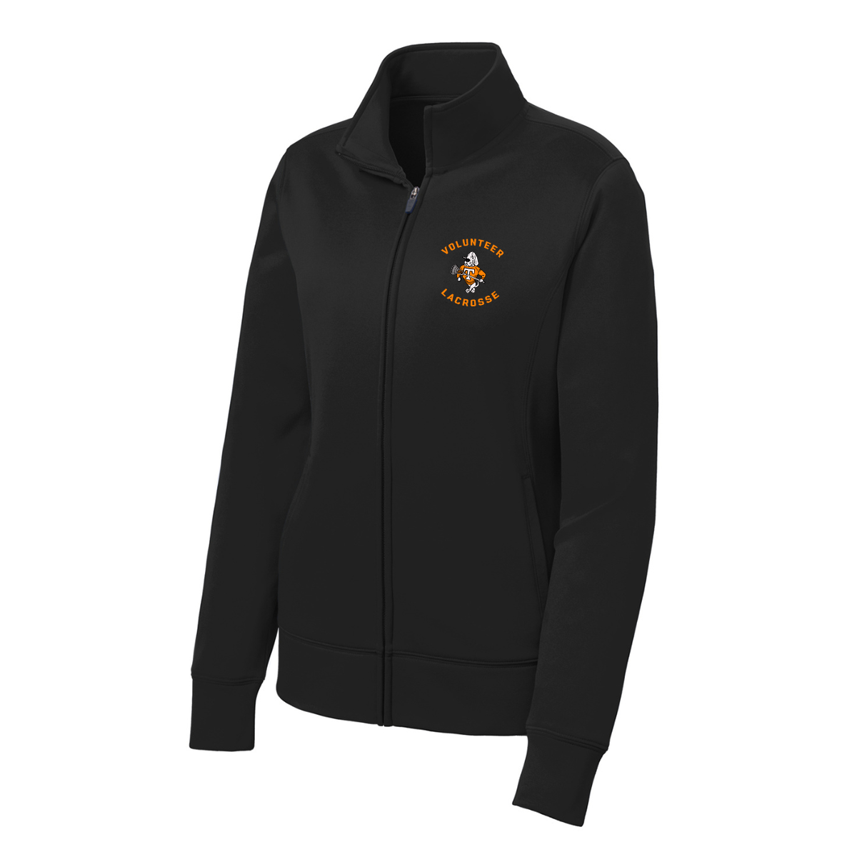 Women's Tennessee Lacrosse Sport-Tek Fleece Full-Zip Jacket