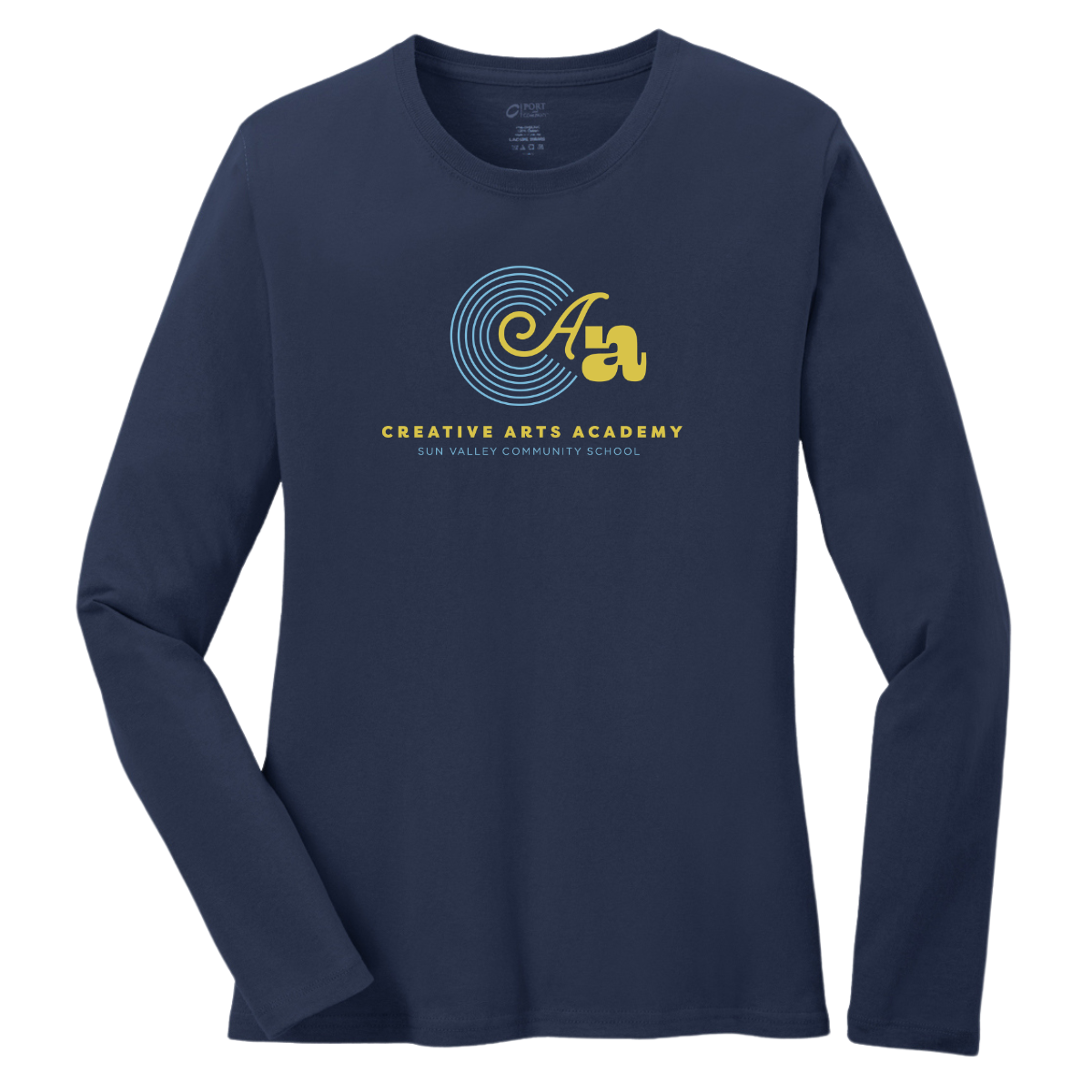 Women’s Sun Valley Community School Port & Company Long Sleeve T-Shirt