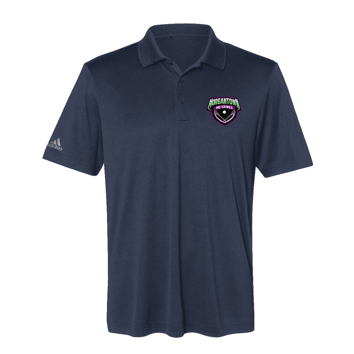 Adult Morgantown Lacrosse Adidas Performance Polo