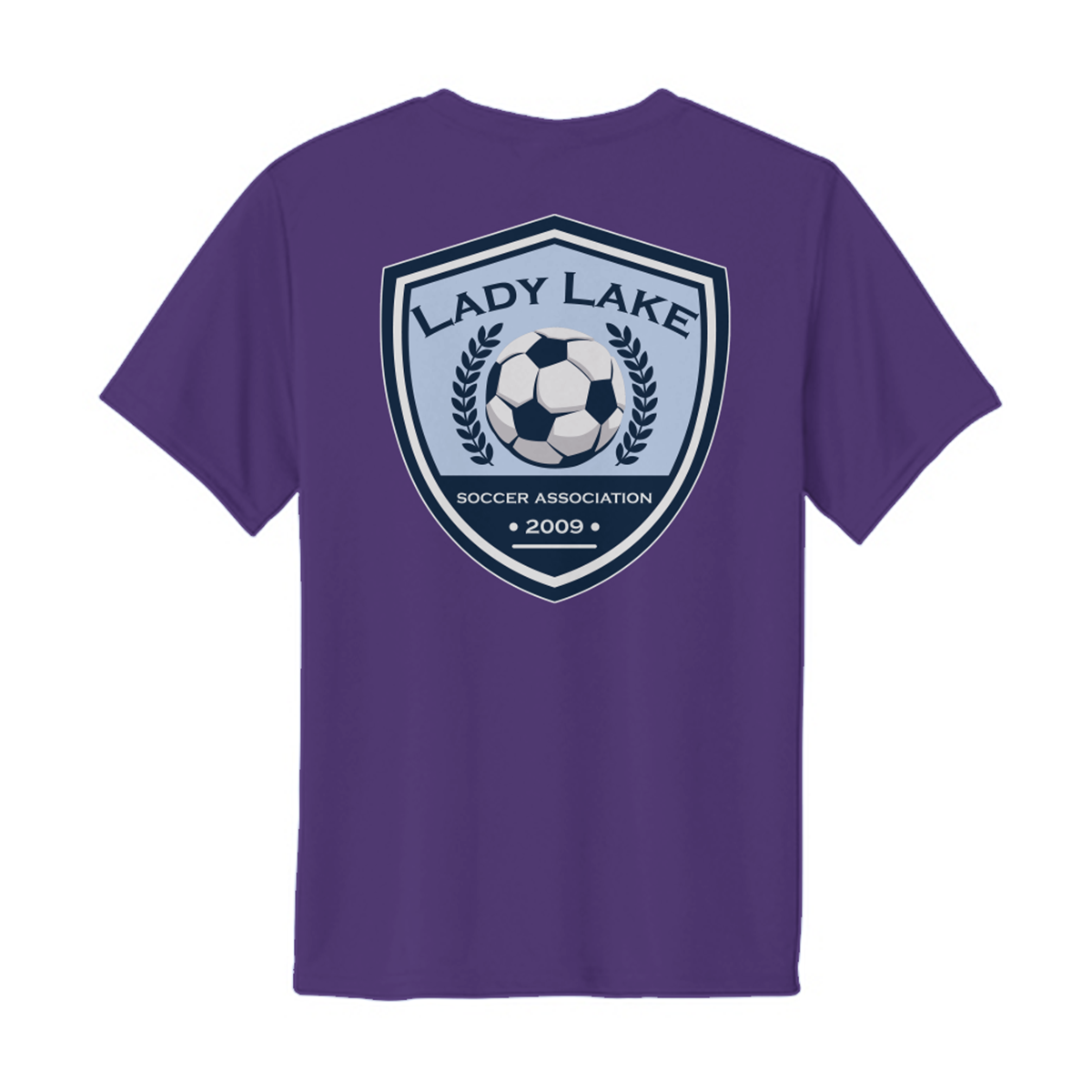 Youth Lady Lake Soccer Association Performance T-Shirt