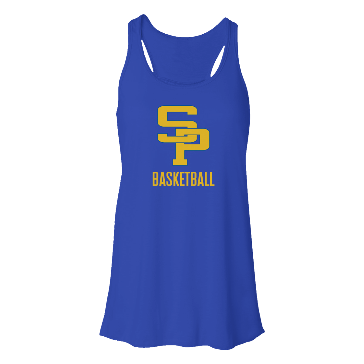 Women's St. Paul's Basketball Flowy Racerback Tank