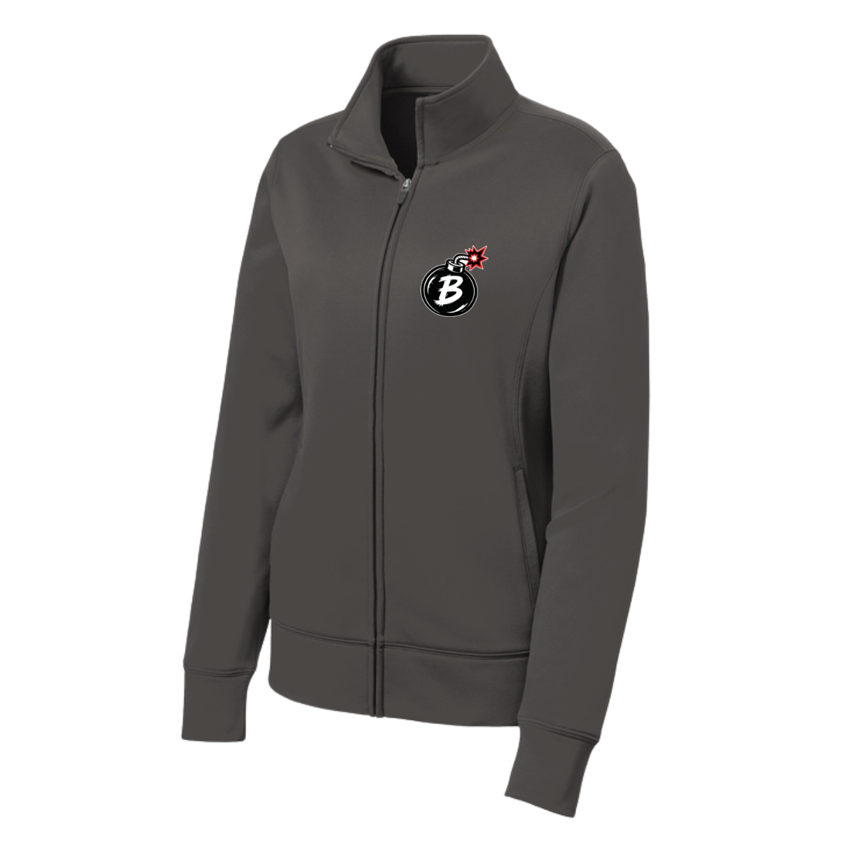 Women's Lowcountry bombers Sport-Tek Fleece Full-Zip Jacket