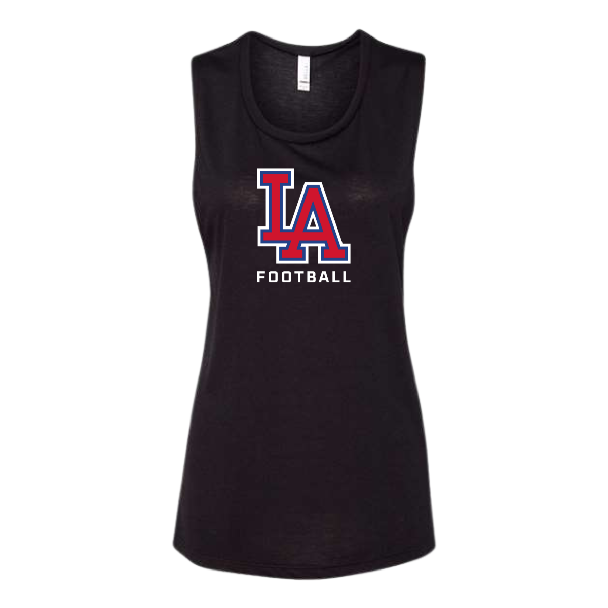 Women's Los Alamitos HS Football Bella + Canvas Flowy Scoop Muscle Tank