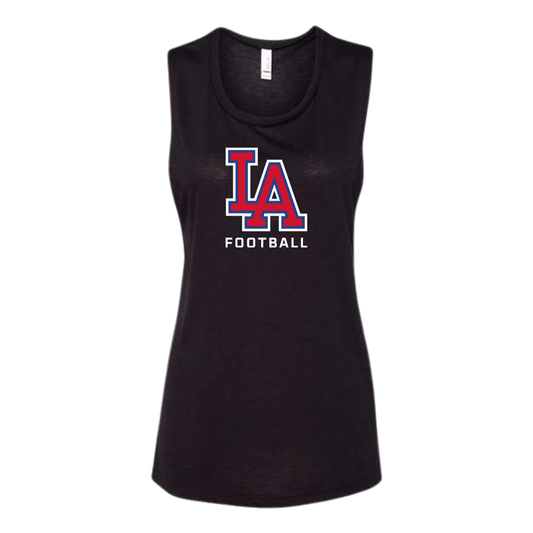 Women's Los Alamitos HS Football Bella + Canvas Flowy Scoop Muscle Tank