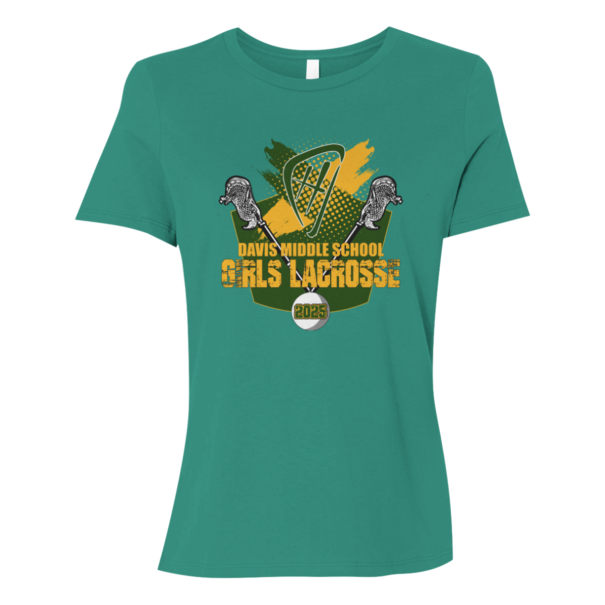 Women’s Harlem Lacrosse Bella + Canvas Relaxed Jersey T-Shirt