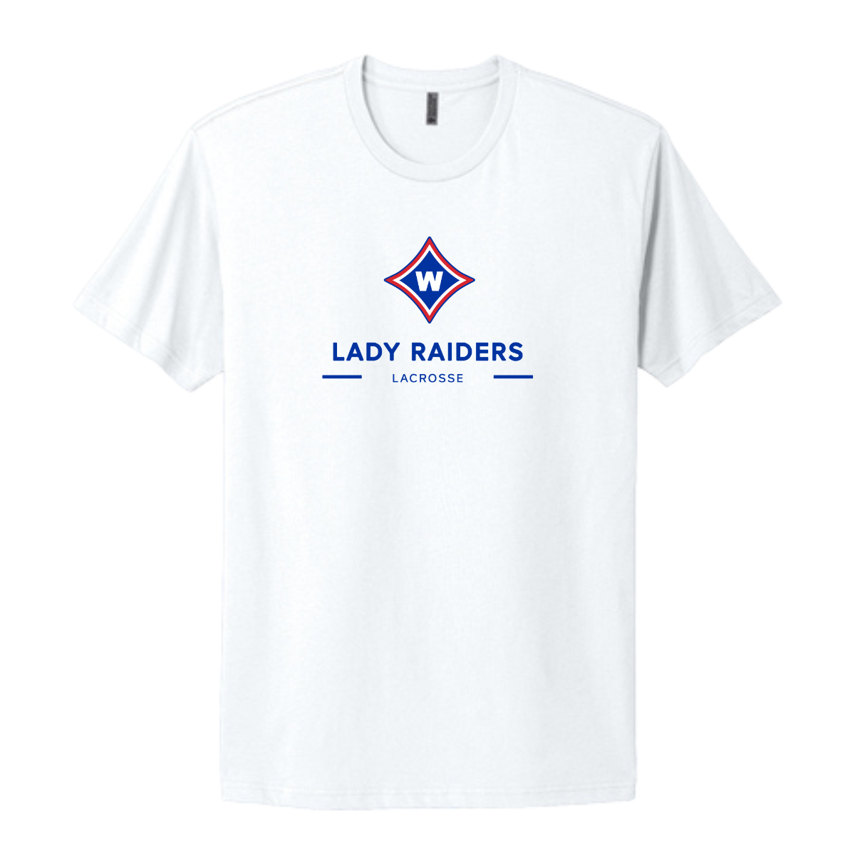 Adult Walton Girls Lacrosse Next Level Cotton T-Shirt