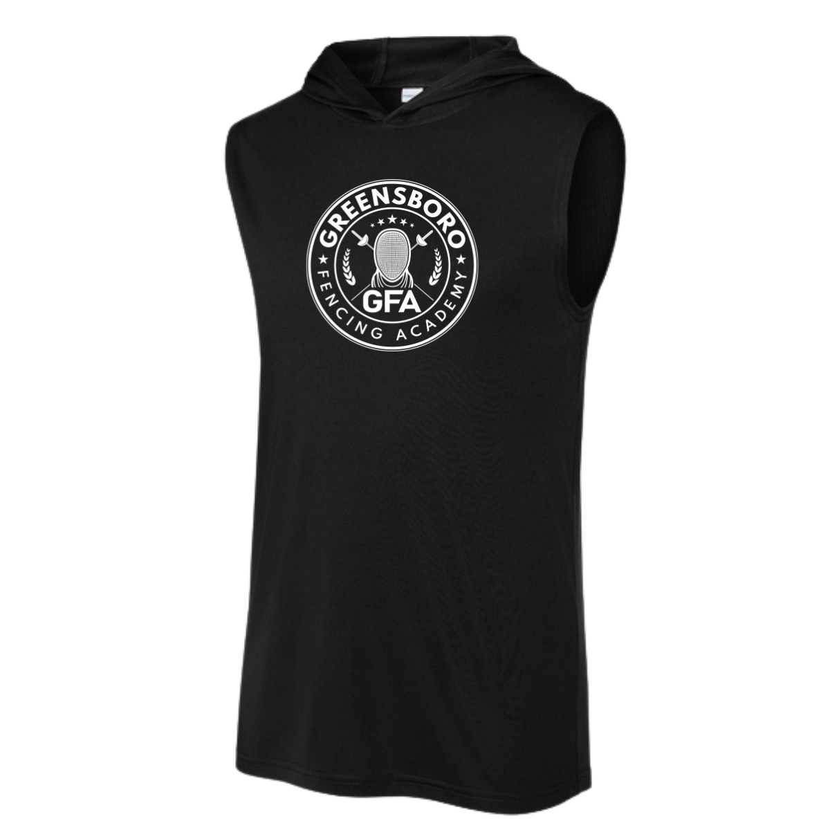 Adult Greensboro Fencing Sport-Tek Sleeveless Hoodie