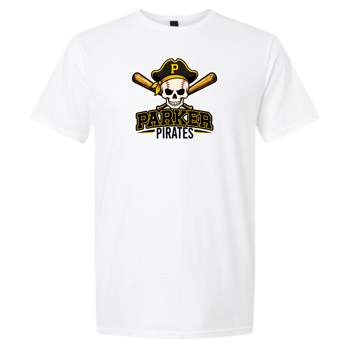 Adult Parker Pirates Gildan Softstyle T-Shirt
