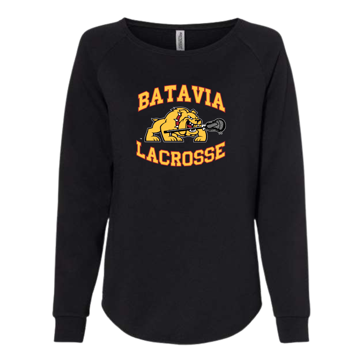 Women's Batavia Lacrosse ITC Wave Wash Crewneck Sweatshirt