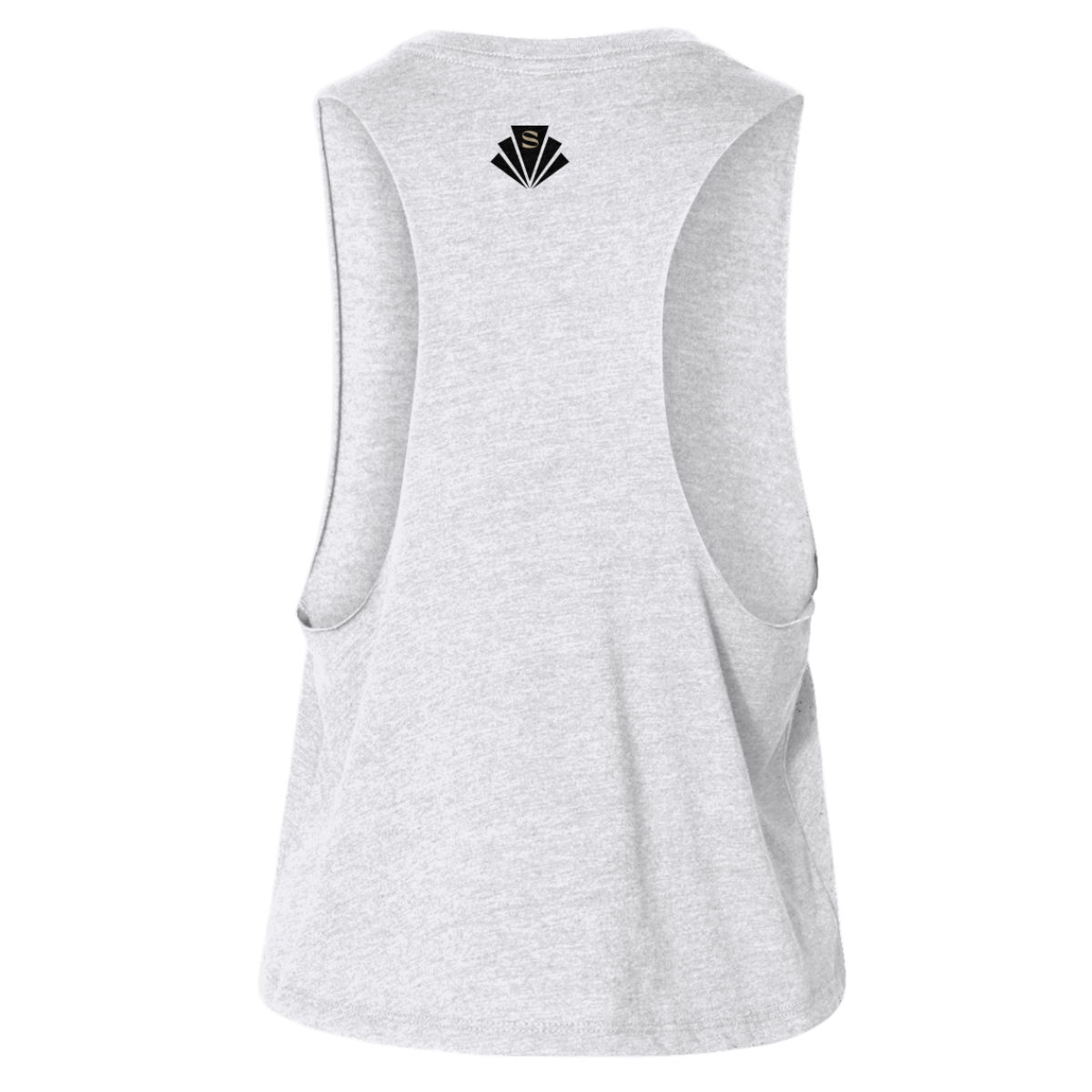 Women's Snazzy Bella + Canvas Racerback Cropped Tank