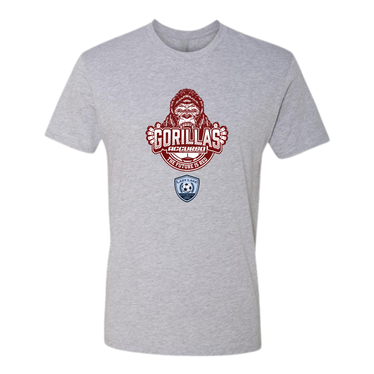 Adult Accurso Gorillas Next Level Cotton T-Shirt