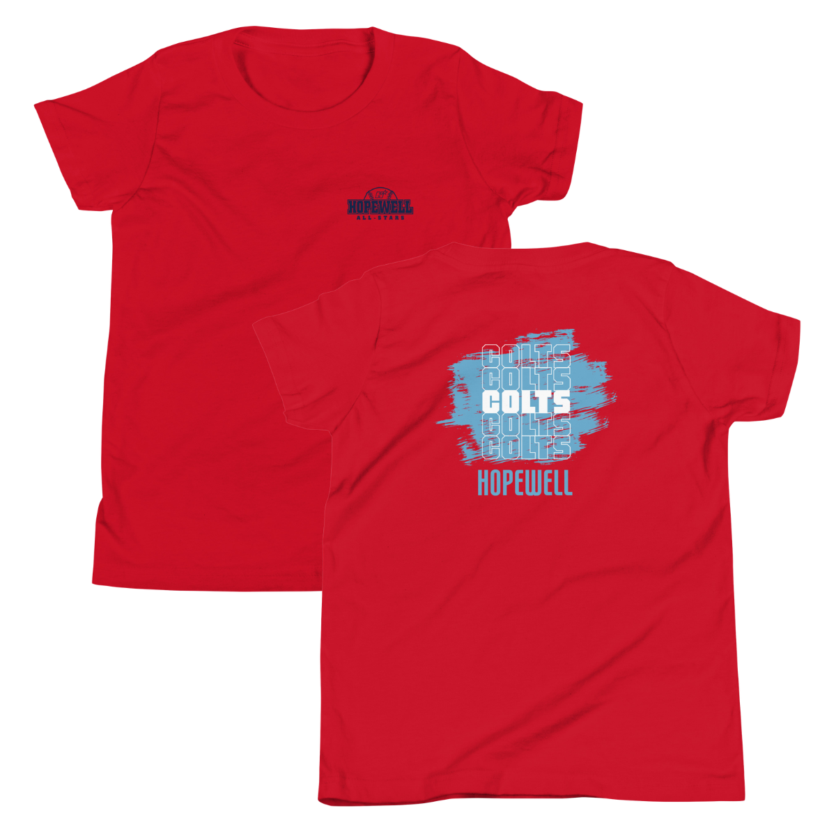 Youth Hopewell All-Stars Bella + Canvas Staple Tee