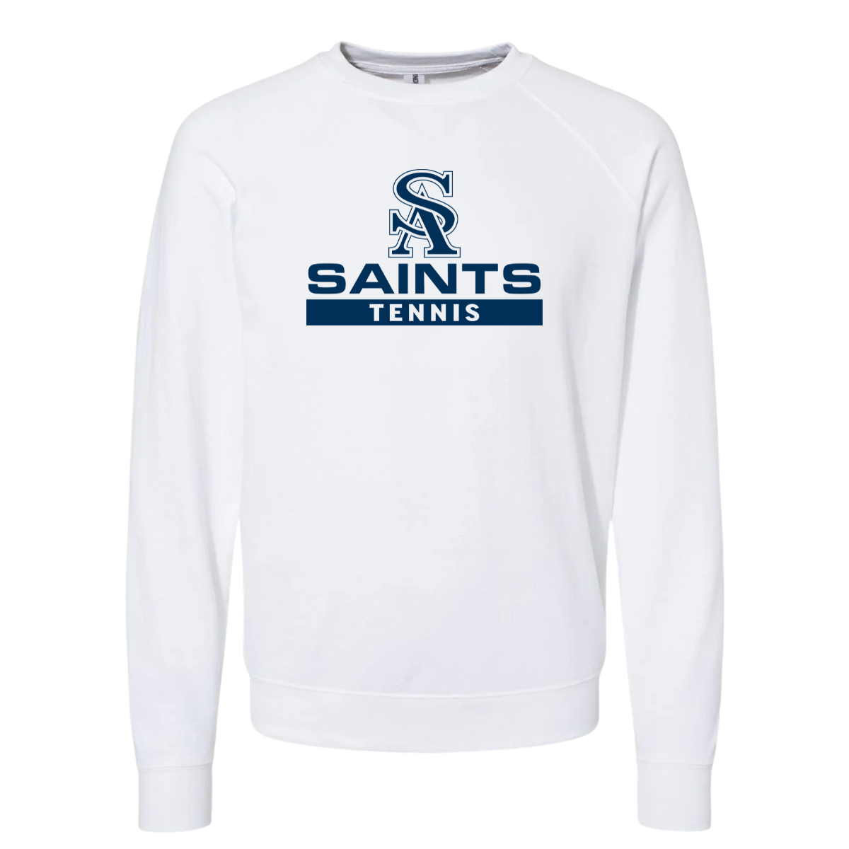 Adult Saints Tennis Crewneck Sweatshirt