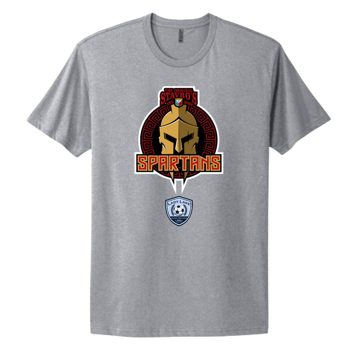 Adult Spartans Next Level Cotton T-Shirt