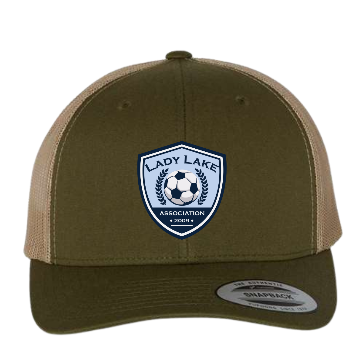 Lady Lake Soccer Association Retro Trucker Hat