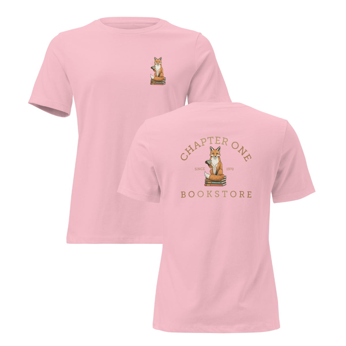 Women's Chapter One Bookstore Bella + Canvas Relaxed T-Shirt