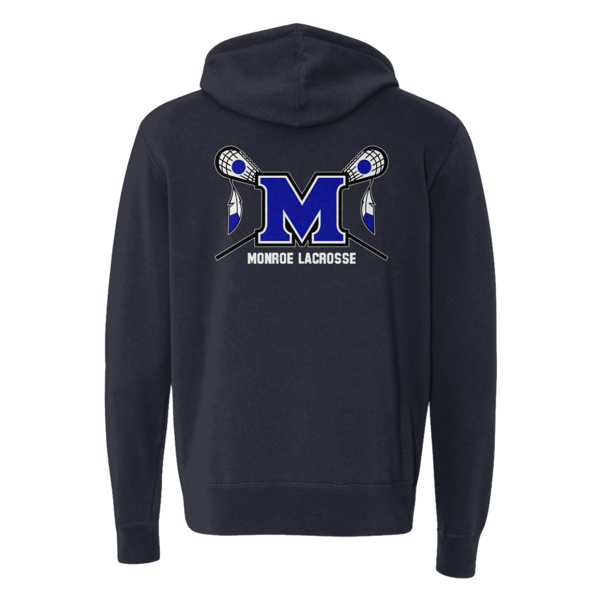 Adult Braves ITC Lightweight Full Zip Hoodie