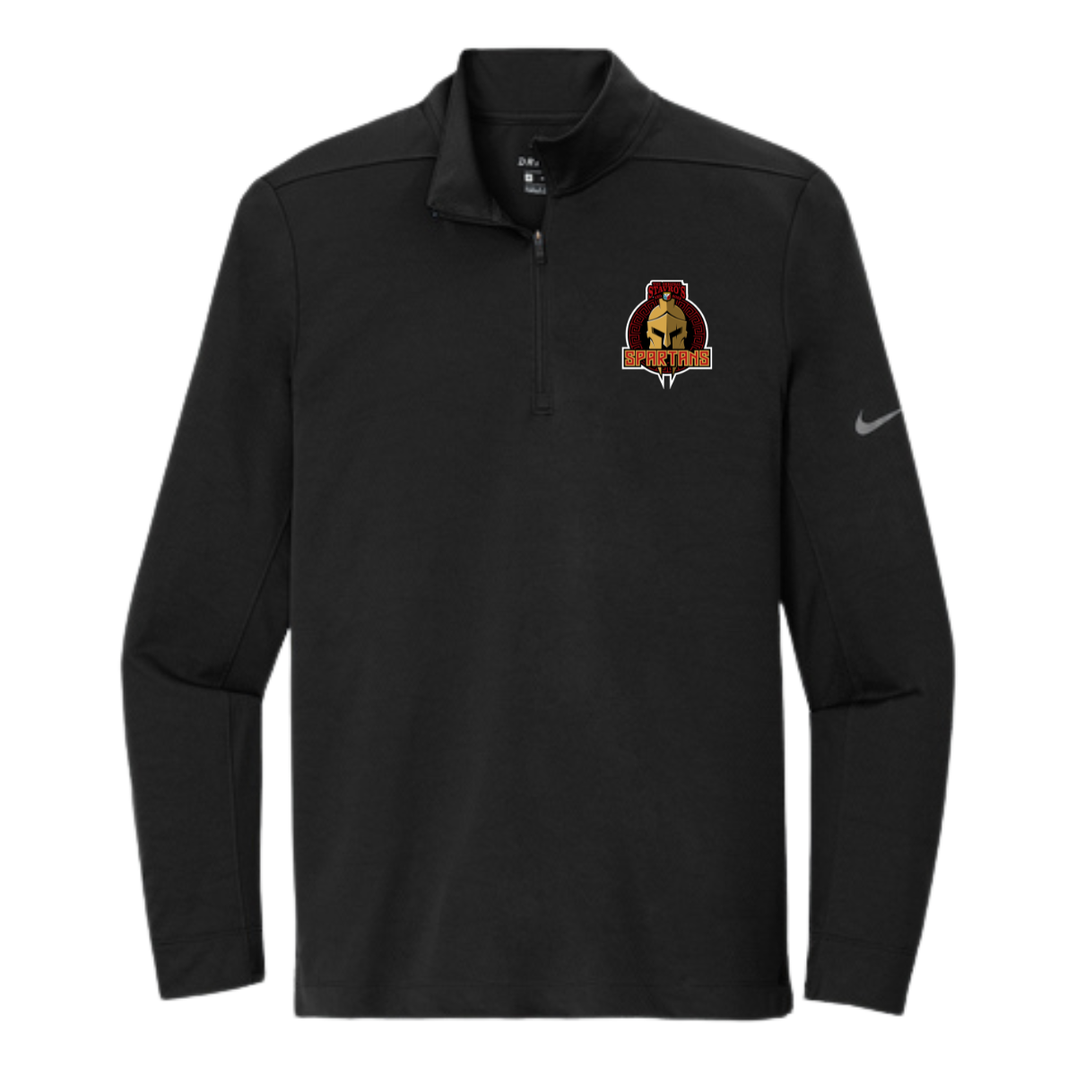 Adult Spartans Nike Dry 1/2 Zip Cover Up