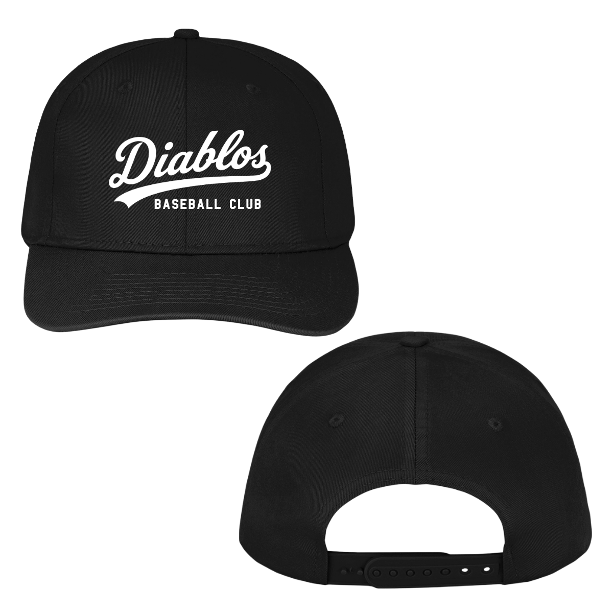 Youth Diablos Baseball Augusta Sportswear Cotton Twill Low Profile Cap