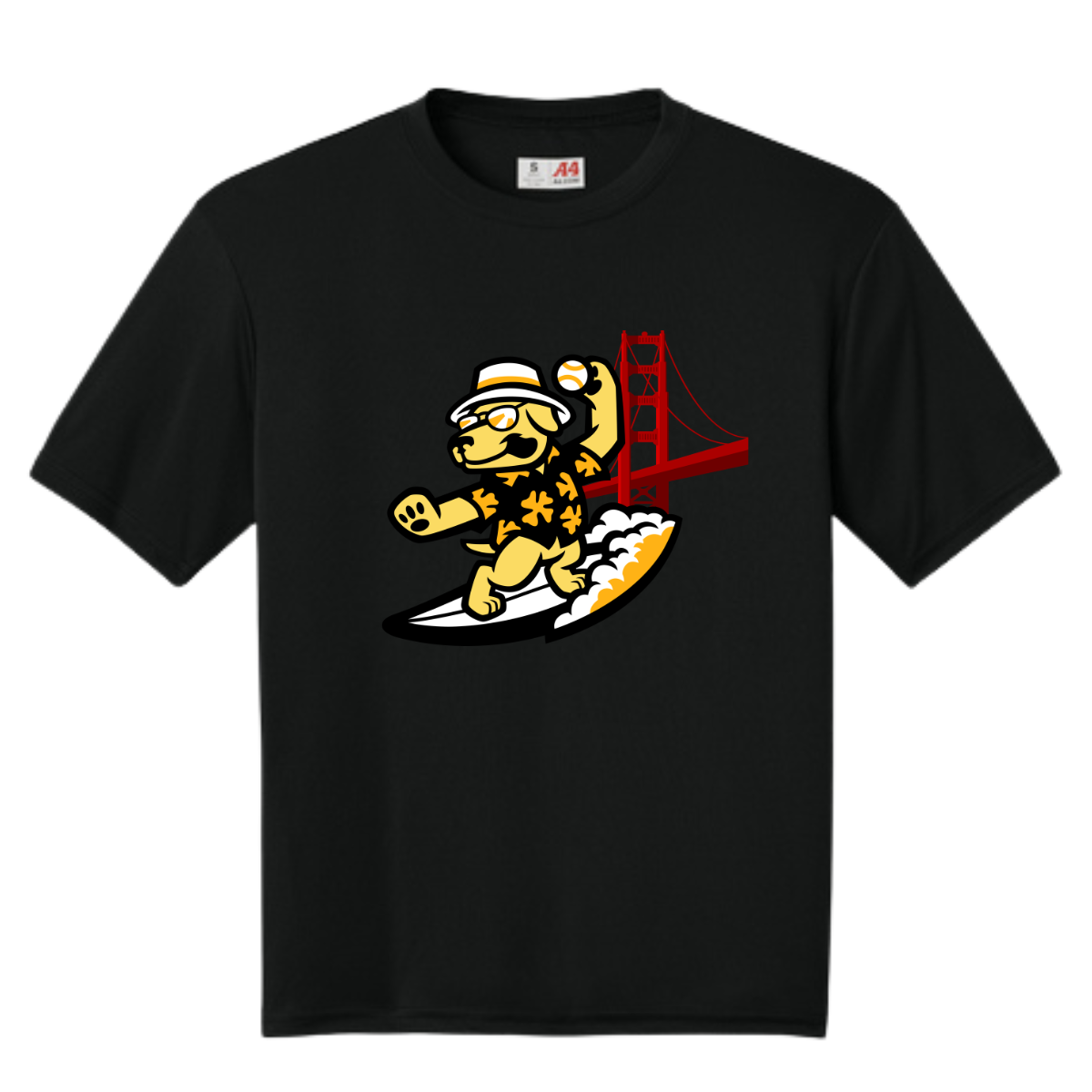 Youth Gold A4 Performance T-shirt