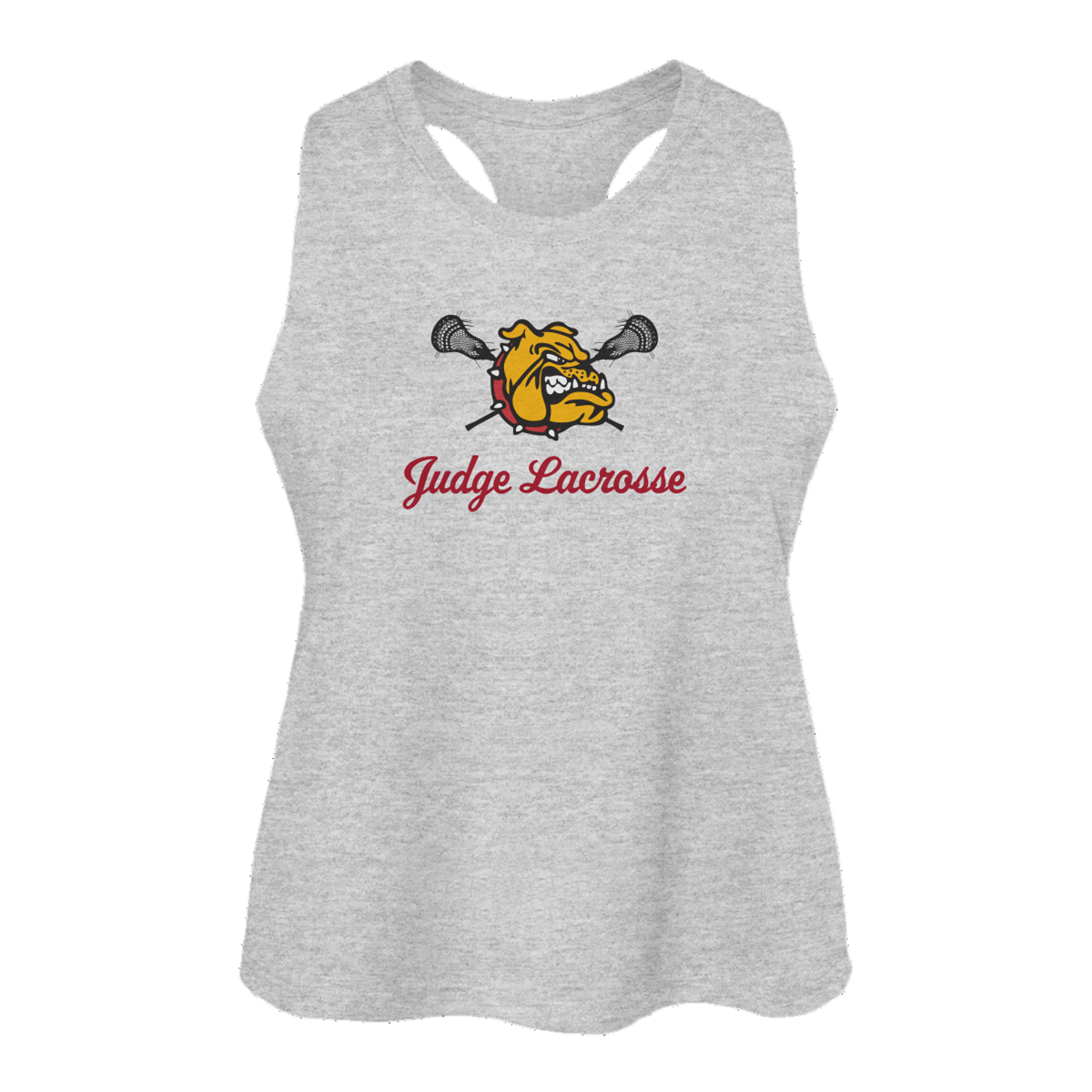 Women's Judge Lax Racerback Cropped Tank