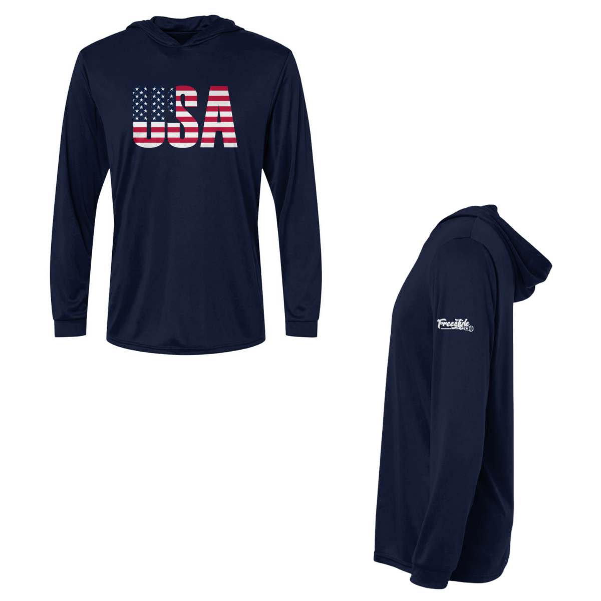 Adult Freestyle Lacrosse Bahama Sun Hoodie