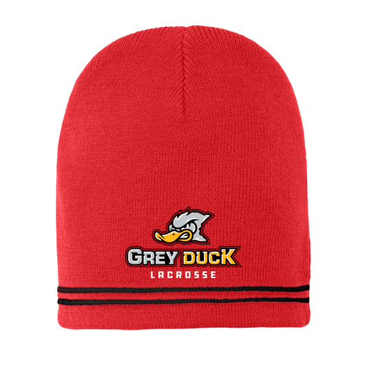 Grey Duck Lacrosse Sport-Tek Spectator Beanie