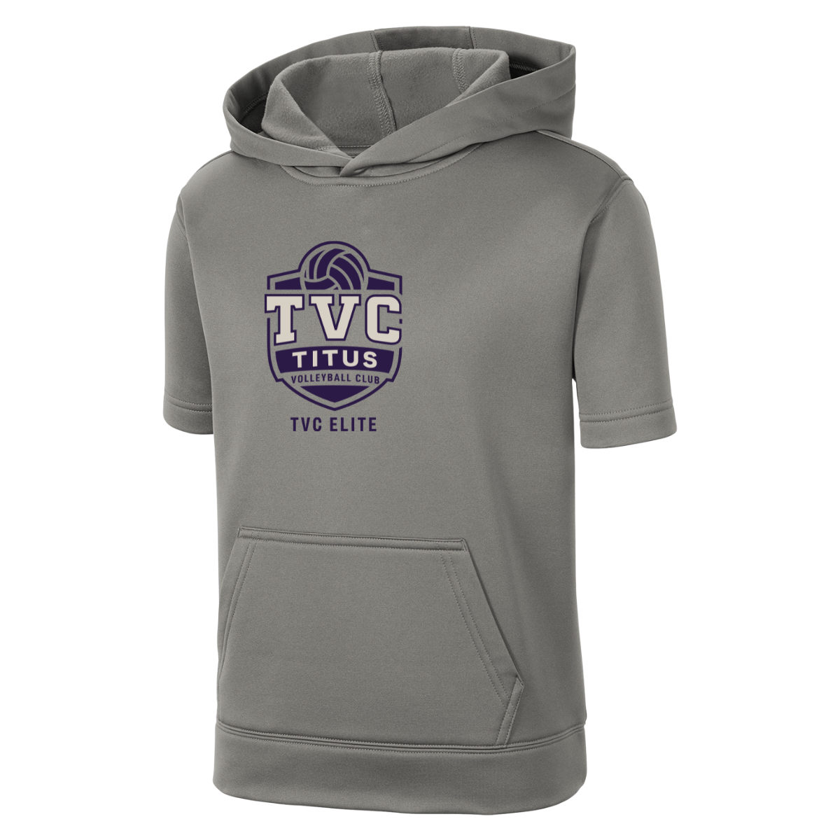 Youth TVC Elite Sport-Tek Fleece SS Hooded Pullover