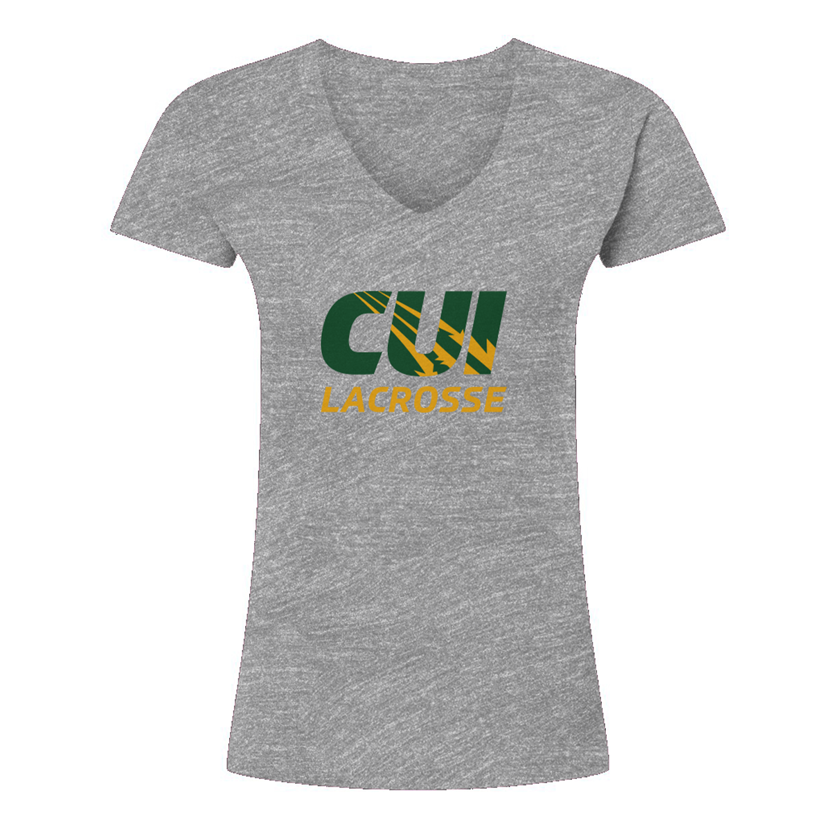 Women's CUI Lax Tultex V-Neck T-Shirt
