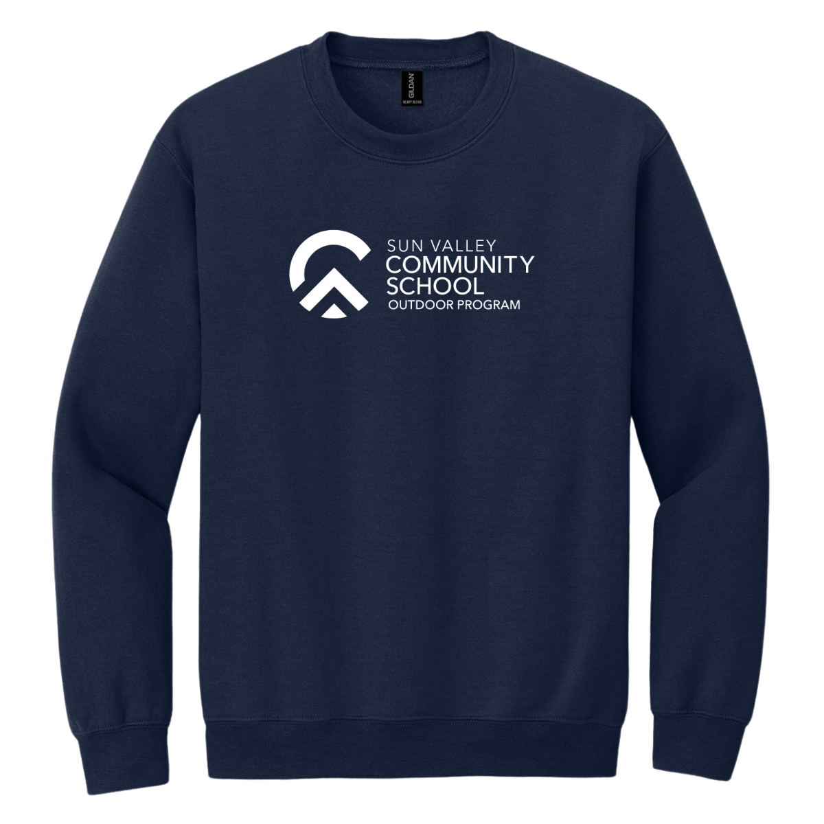 Adult Sun Valley Community School Outdoor Program Gildan Heavy Blend Crewneck