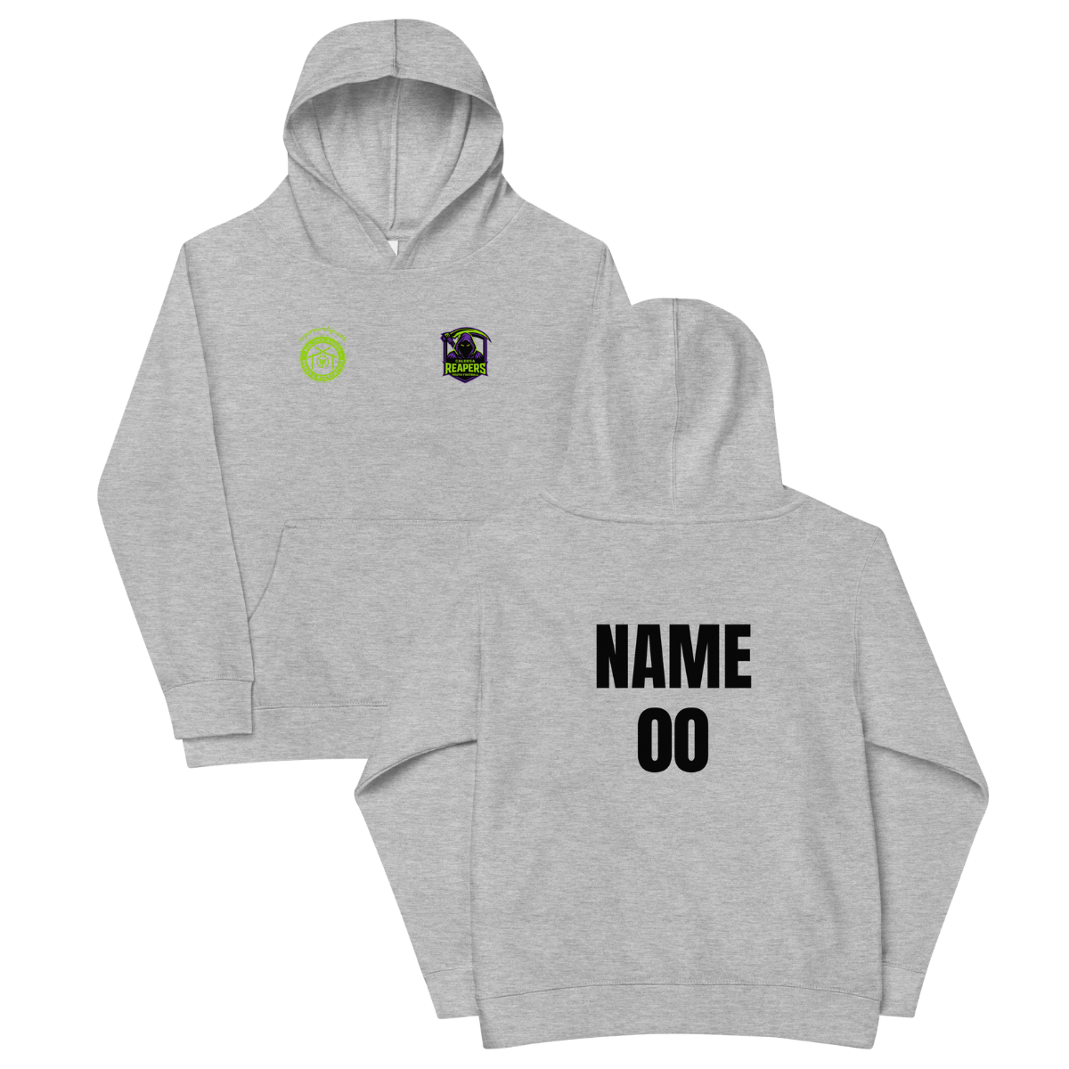 Personalizable - Youth Caloosa Reapers Cotton Heritage Fleece Hoodie
