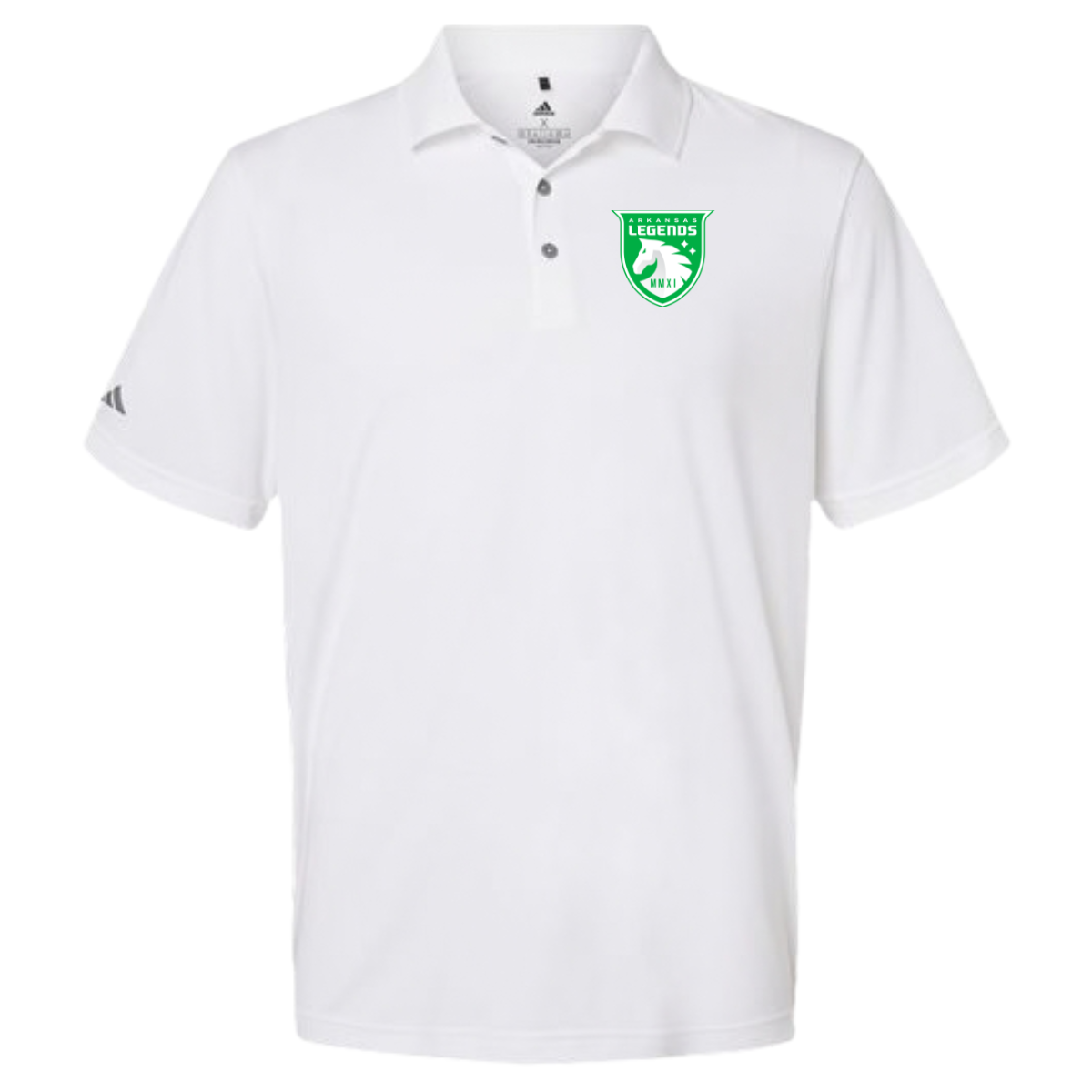 Adult Arkansas Legends Adidas Performance Polo