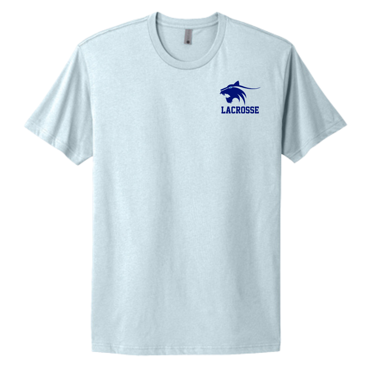 Adult Springdale Wildcats Lacrosse Lacrosse Next Level Cotton T-Shirt
