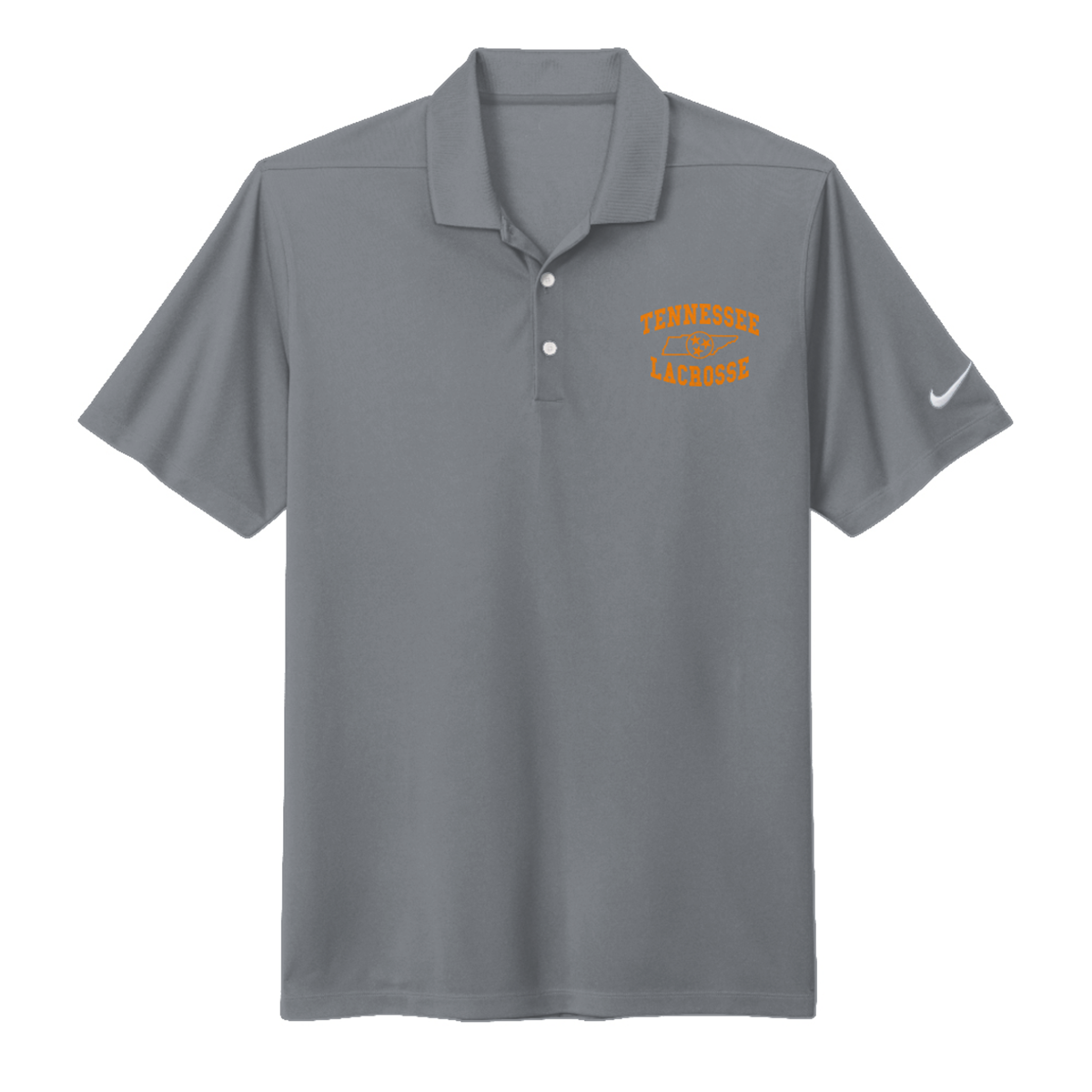 Adult Tennessee Lacrosse Nike Dri-FIT Micro Pique 2.0 Polo