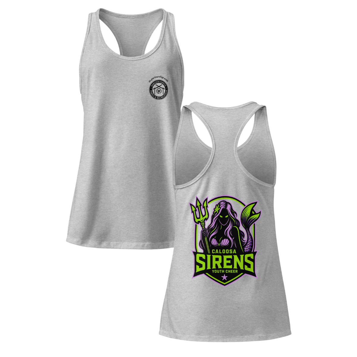 Women's Caloosa Sirens Next Level Racerback Tank Top