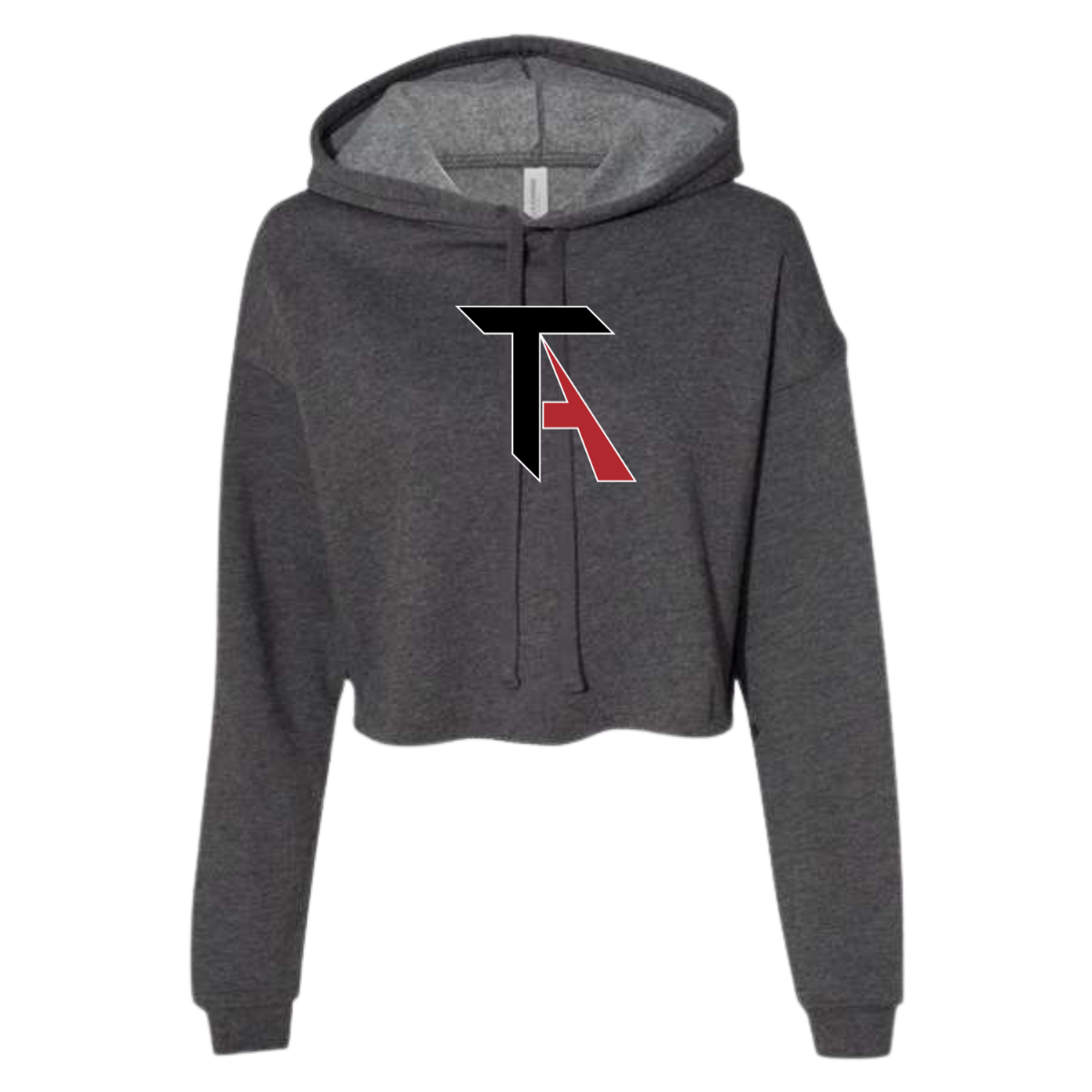 Women's Team Adams Bella + Canvas Cropped Hoodie